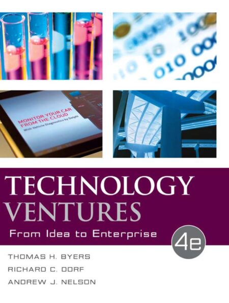 Technology Ventures From Idea to Enterprise 4th 4E