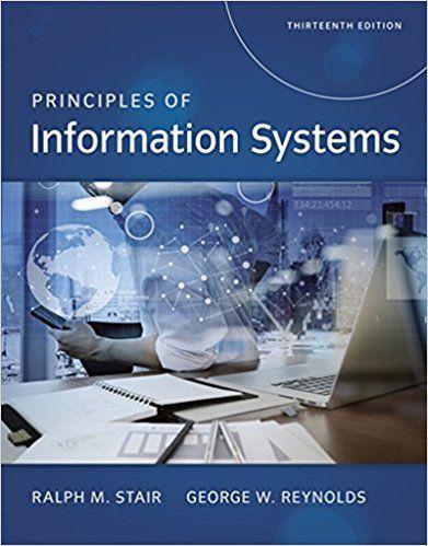 Principles Of Information Systems 1Th