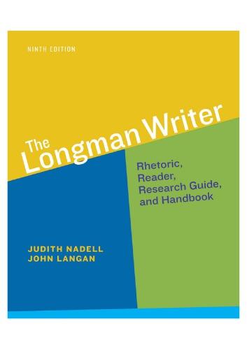The Longman Writer 9th