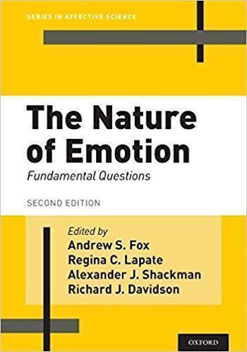 The Nature Of Emotion Fundamental Questions Series In Affective Science 2Nd