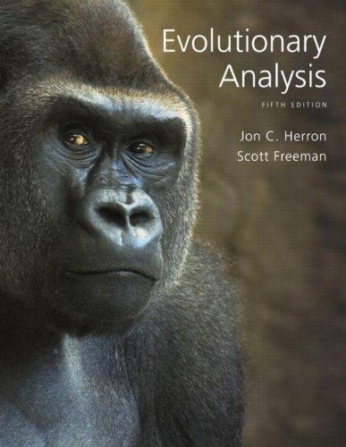 Evolutionary Analysis 5Th