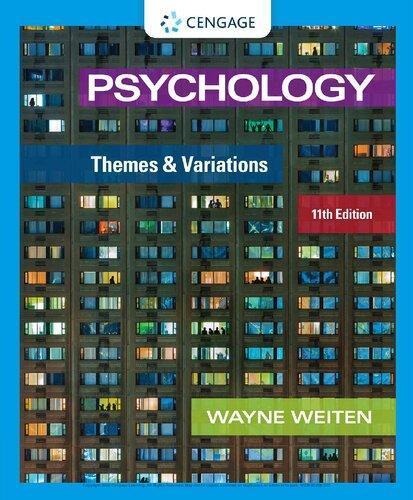 Psychology Themes and Variations 11th