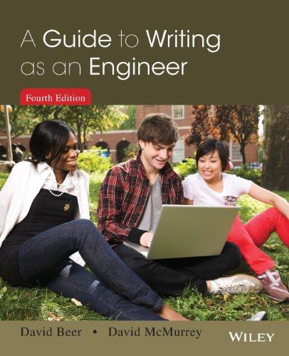 A Guide To Writing As An Engineer 4Th