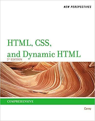New Perspectives On Html Css And Xml Comprehensive 4Th