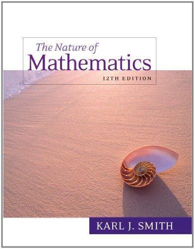 The Nature Of Mathematics 12Th