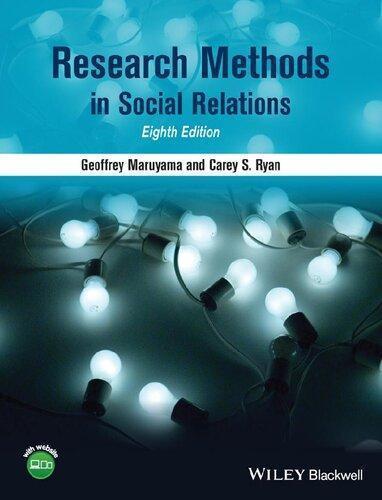 Research Methods In Social Relations 8Th