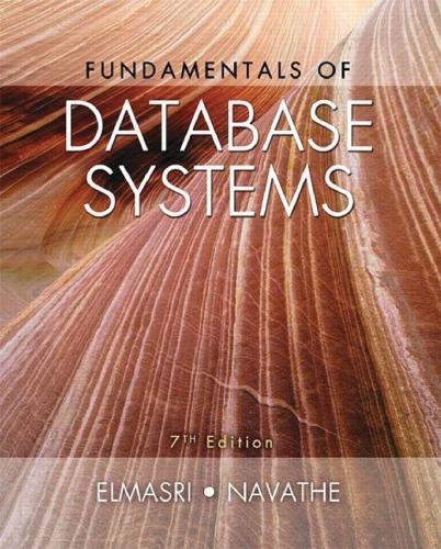 Fundamentals Of Database Systems 7Th