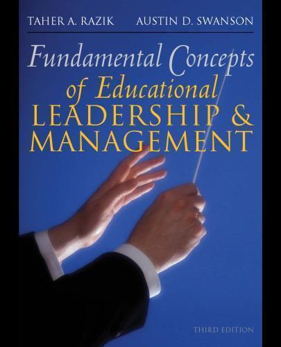 Fundamental Concepts Of Educational Leadership And Management