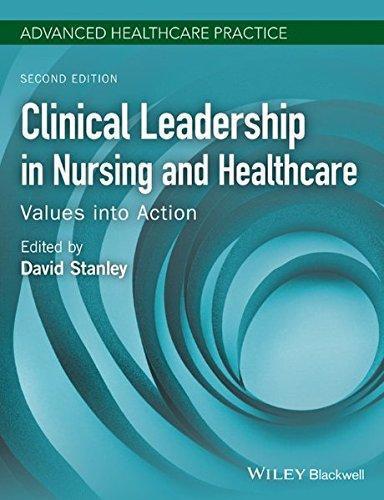 Clinical Leadership In Nursing And Healthcare Values Into Action 2Nd