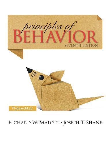 Principles Of Behavior 7Th