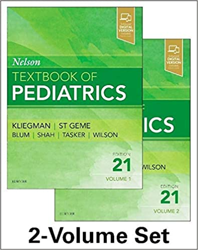 Nelson Textbook Of Pediatrics 2 Volume Set 21St