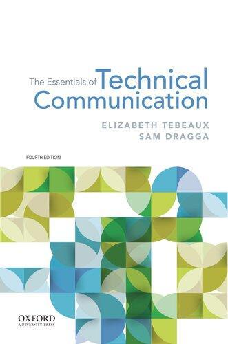 The Essentials Of Technical Communication 4Th