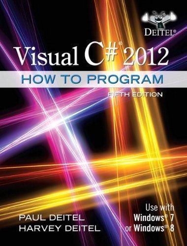 Visual C 2012 How To Program 5Th