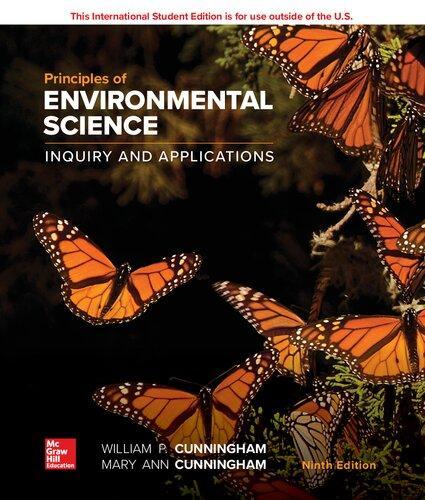 Principles Of Environmental Science Inquiry and Applications 9Th