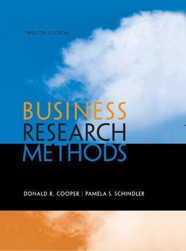 Business Research Methods 12Th