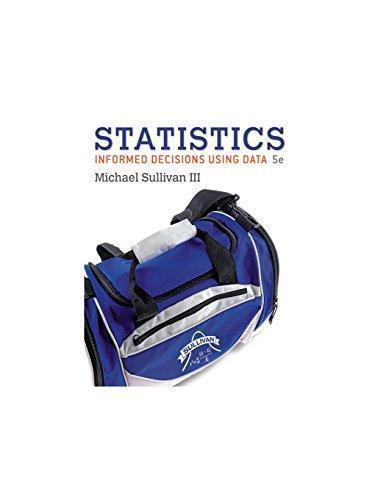Statistics Informed Decisions Using Data 5Th