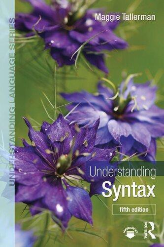 Understanding Syntax 5Th