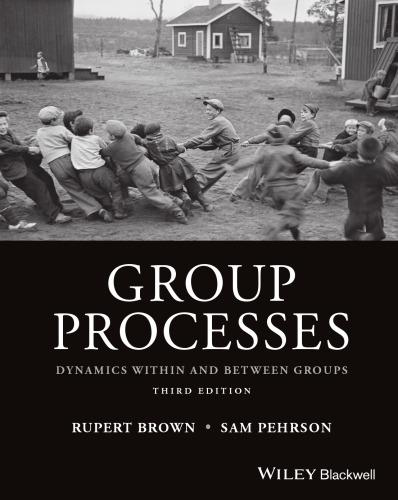 Group Processes Dynamics Within And Between Groups 3Rd