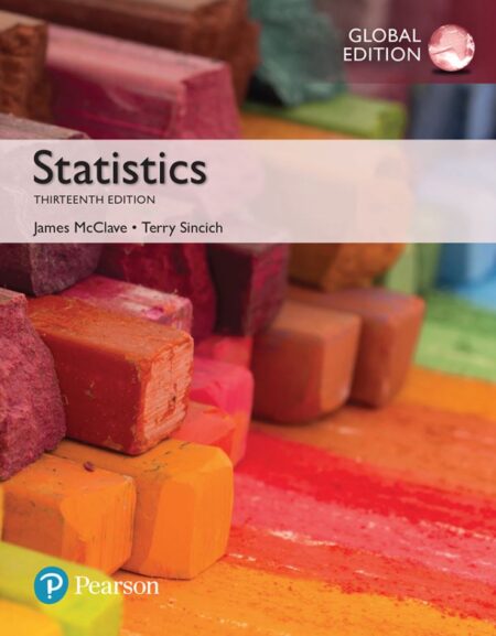 Statistics 13th 13E James McClave Terry Sincich