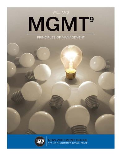 Mgmt 9 Principles Of Management 9Th