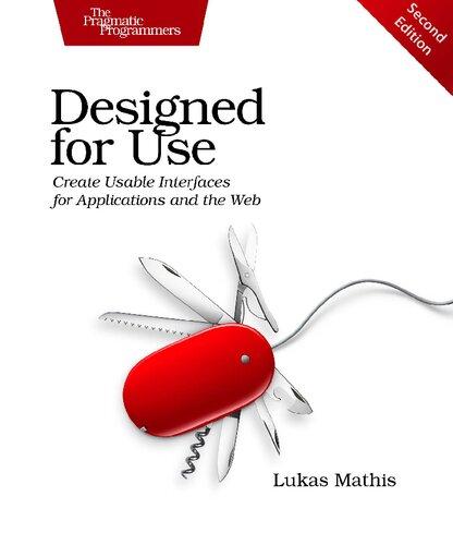 Designed For Use Create Usable Interfaces For Applications And The Web 2Nd