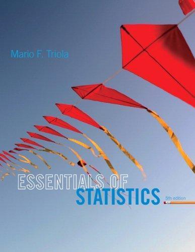 Essentials Of Statistics 5Th Essentials Of Statistics 5Th