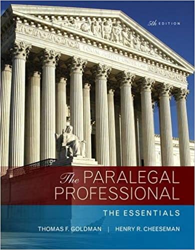The Paralegal Professional 5Th
