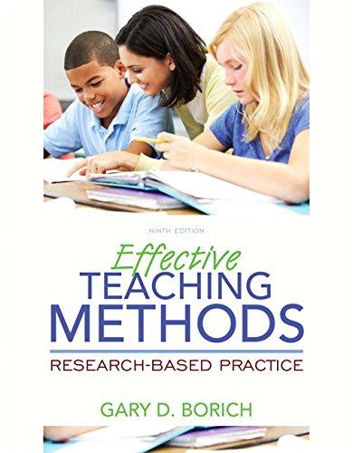 Effective Teaching Methods Research Based Practice 9Th