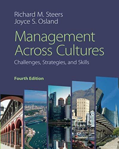 Management Across Cultures Challenges Strategies And Skills 4Th