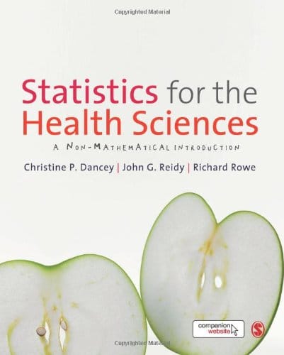 Statistics For The Health Sciences A NonMathematical Introduction 8211 1st