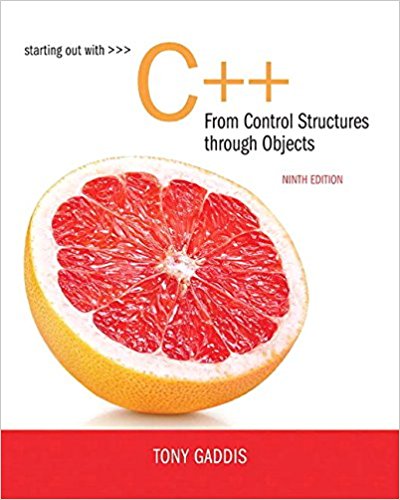 Starting Out with C from Control Structures to Objects 9th