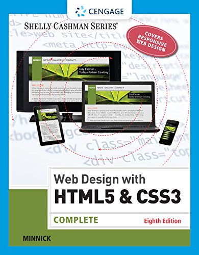 Web Design with HTML CSS3 Complete 8th by Jessica Minnick
