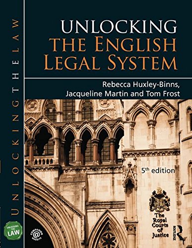 Unlocking the English Legal System 8211 5th