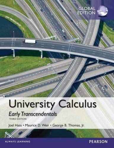 University calculus early transcendentals