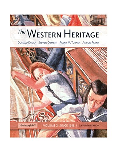 The Western Heritage Volume 2 11th 11