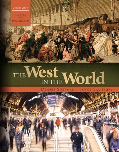 The West in the World Volume 2 from 1600 5th