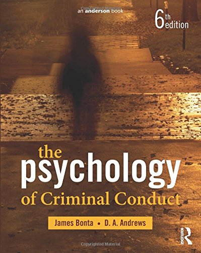 The Psychology of Criminal Conduct 6th