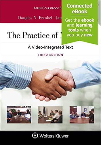 The Practice of Mediation A VideoIntegrated Text Aspen Coursebook Series 3rd