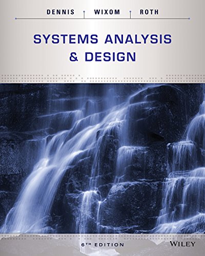 Systems Analysis and Design 8211 6th