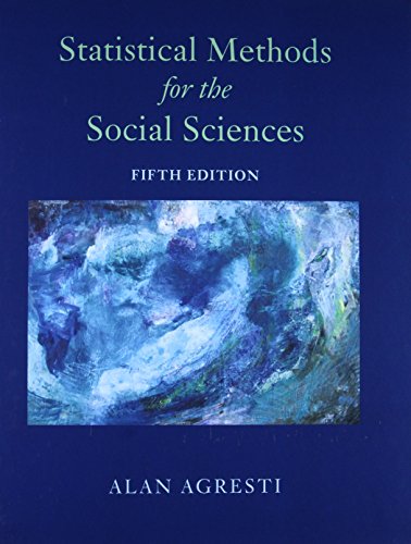 Statistical Methods For The Social Sciences 5th