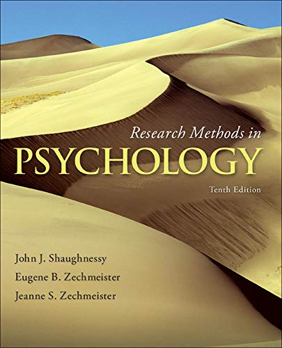 Research Methods in Psychology 8211 10th