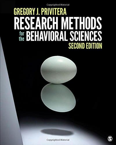 Research Methods for the Behavioral Sciences 8211 2nd