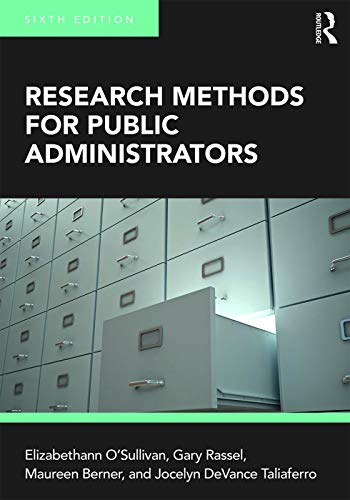 Research Methods for Public Administrators 8211 6th