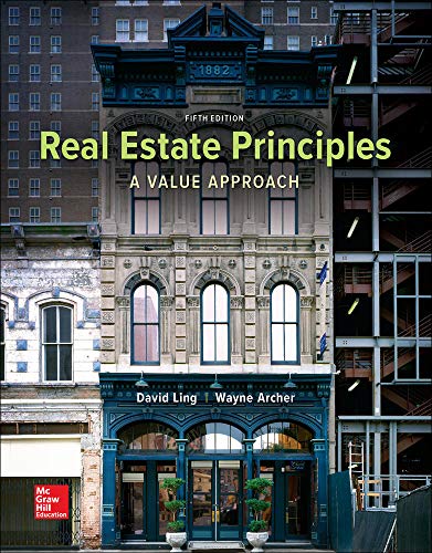 Real Estate Principles A Value Approach