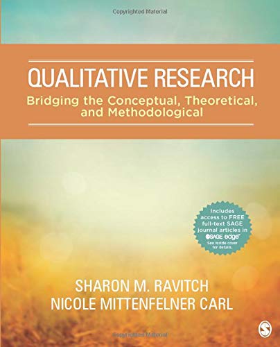 Qualitative Research Bridging the Conceptual Theoretical and Methodological 8211 1st