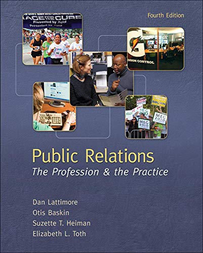 Public Relations The Profession and the Practice 8211 4th