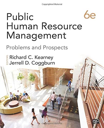 Public Human Resource Management Problems and Prospects 6th