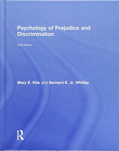 Psychology of Prejudice and Discrimination 8211 1st