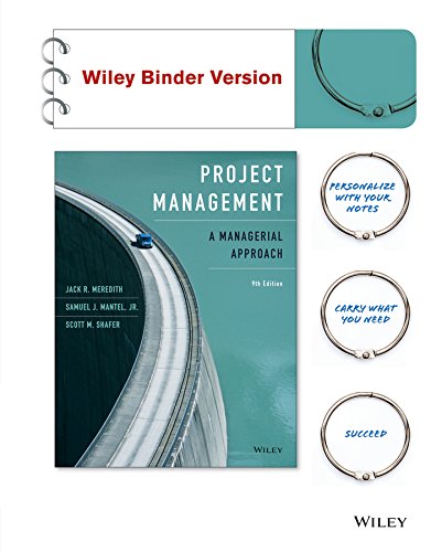 Project management a managerial approach 8211 9th