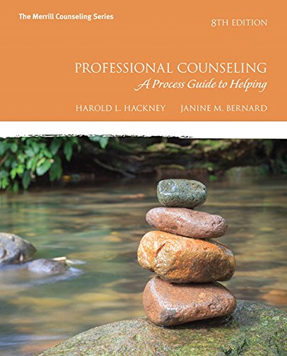 Professional Counseling A Process Guide to Helping 8